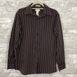Concepts by Claiborne Stripe Button Down Shirt
